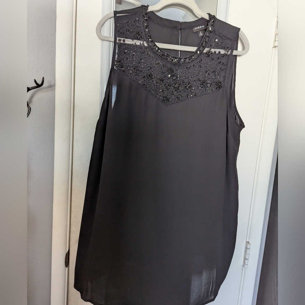 Torrid Beaded Top